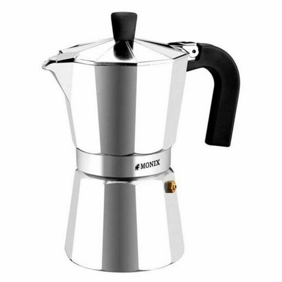 Percolator Monix M620006 Staal Aluminium 6 Kopjes 1