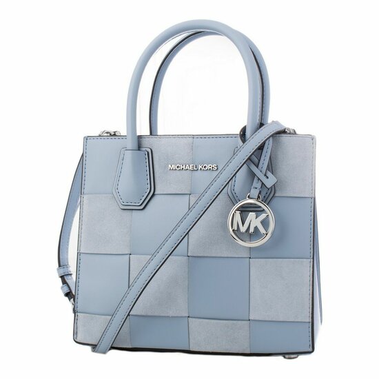 Dames handtas Michael Kors 35S2SM9M6S-PALE-BLU-MLT Blauw 22 x 19 x 10 cm 2