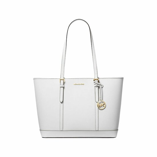 Dames handtas Michael Kors 35F0GTVT9L-OPTIC-WHITE Wit 45 x 29 x 16 cm 1