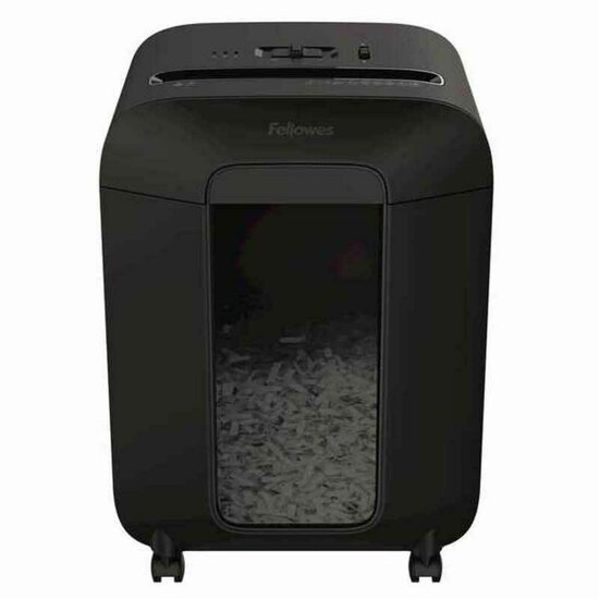 Papierversnipperaar Microsnippers Fellowes LX85 19 L 12 Lakens 4 x 40 mm Zwart 3