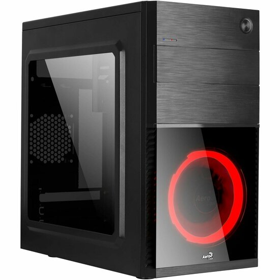 ATX Behuizing  Aerocool CS-105 Zwart Rood 1