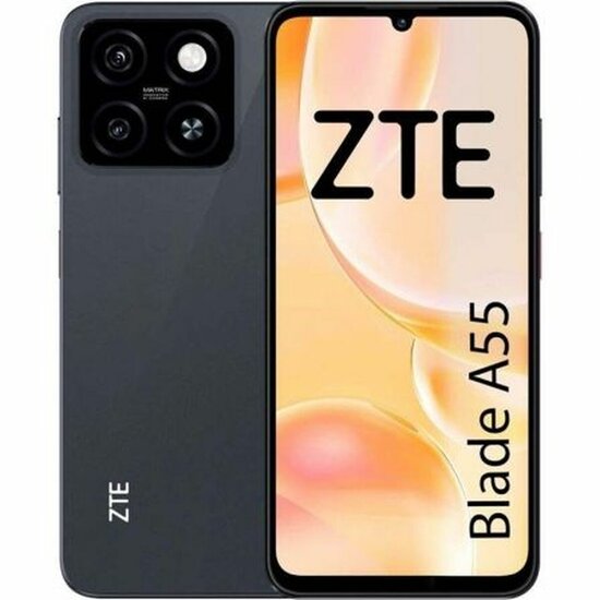 Smartphone ZTE Blade A55 Octa Core 4 GB RAM 64 GB Zwart 1