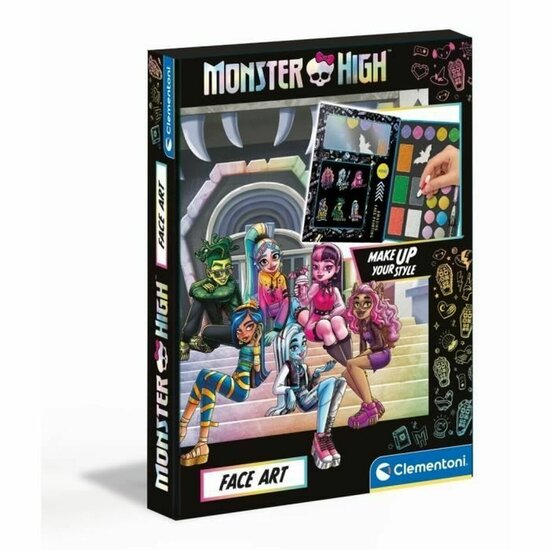 Kinder Make-up Set Clementoni Monster High Fashion Designer Multicolour 4