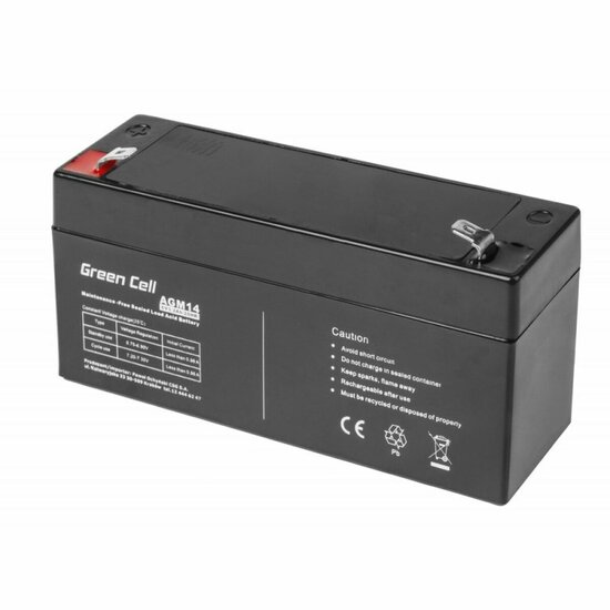 Batterij voor UPS SAI Green Cell AGM14 6 V 2