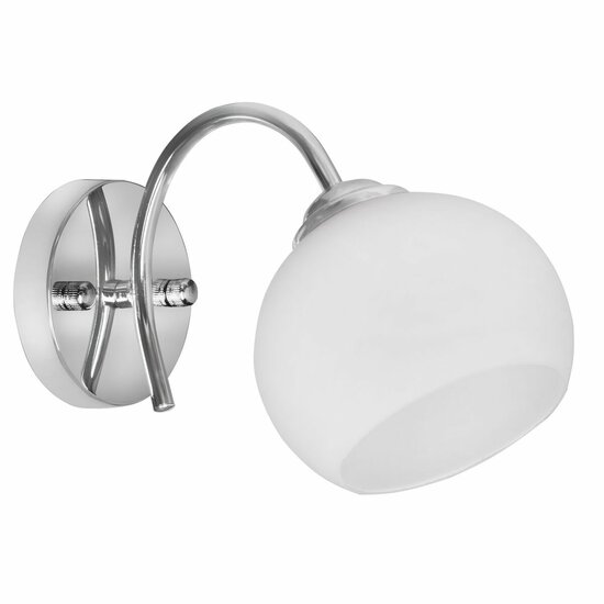 Wandlamp Activejet AJE-IRMA 1P Wit Zilverkleurig Metaal 40 W 13 x 17,5 x 24,5 cm (1 Onderdelen) 1