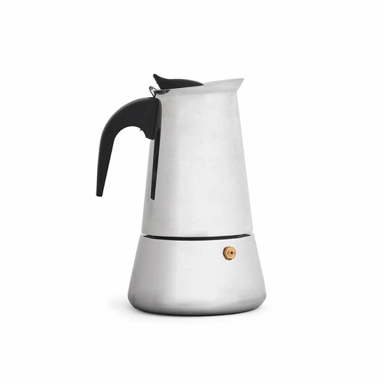 Percolator Zwart Zilverkleurig Staal 9 Kopjes 1