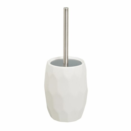 Toiletborstel Wit Keramisch 13 x 13 x 33 cm 1