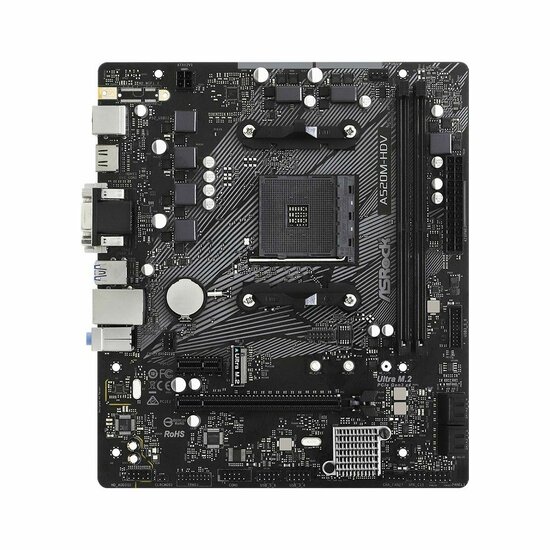 Moederbord ASRock A520M-HDV AMD AM4 AMD 2