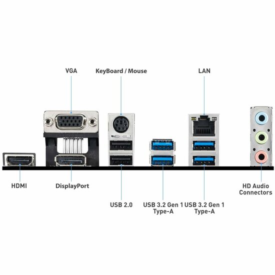 Moederbord MSI A520M PRO AMD A520 AMD AM4 5