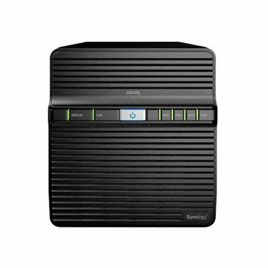 Netwerkopslag NAS Synology DS420J               Quad Core 1 GB RAM USB 3.0 LAN Zwart 2