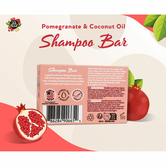 Hondenshampoo Pet Head Granaatappel 85 g 4