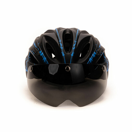 Helm voor Elektrische step Urban Prime UP-HLM-EBK-BB Blauw Zwart Zwart/Blauw 2