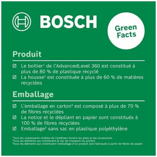 Laserwaterpas BOSCH 3