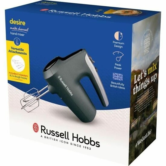 Handmixer Russell Hobbs Desire Matte Charcoal (1 Stuks) 4