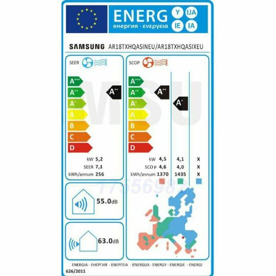 Airconditioner Samsung FAR18ART Wit A+ A++ 2