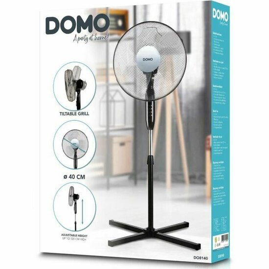 Staande ventilator DOMO Do8140 Zwart 40 W 3