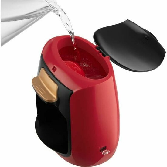 Drip Koffiemachine Sencor SCE 2101RD Rood rouge noir 500 W 5