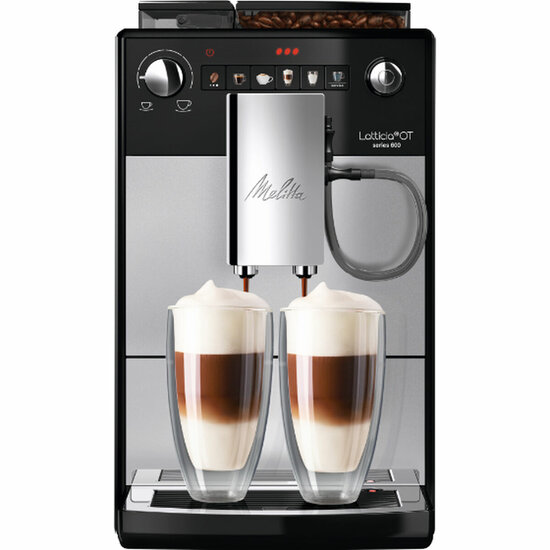 Volautomaat koffiezetapparaat Melitta Latticia F300-101 Zwart Zilverkleurig 1450 W 1,5 L 1