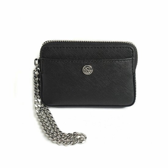 Dames portemonnee Michael Kors 35R3STVD6L-BLACK 11,5 x 7,5 x 2 cm 2