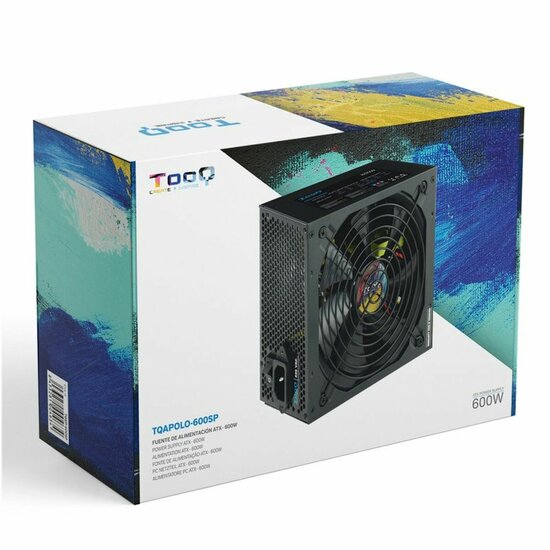 Voedingsbron TooQ TQAPOLO-600SP ATX 600 W CE - RoHS 3