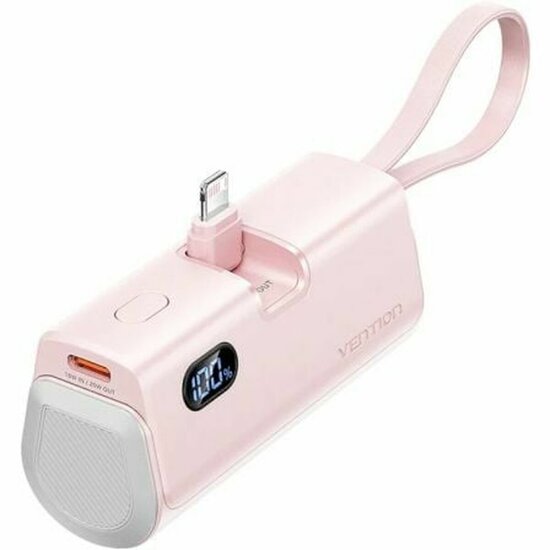 Powerbank Vention FHRP0 Roze 4800 mAh 1