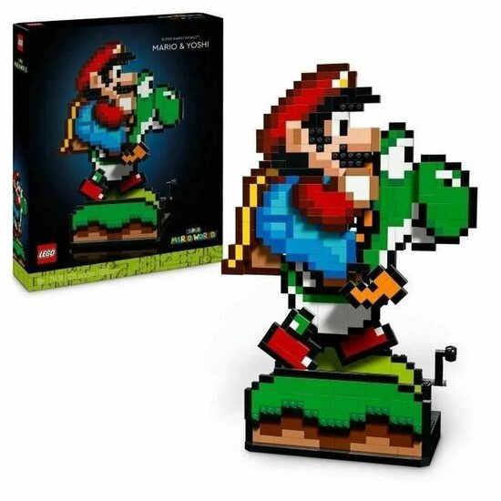 Bouwspel Lego Super Mario World&trade; Mario and Yoshi 1