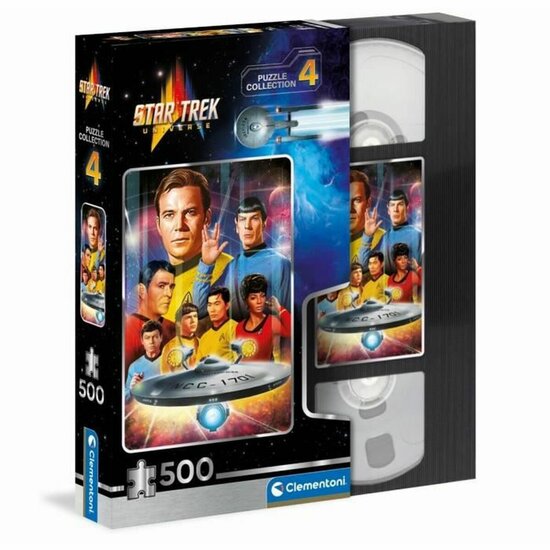 Puzzel Clementoni Cult Movies - Star Trek 500 Onderdelen 3