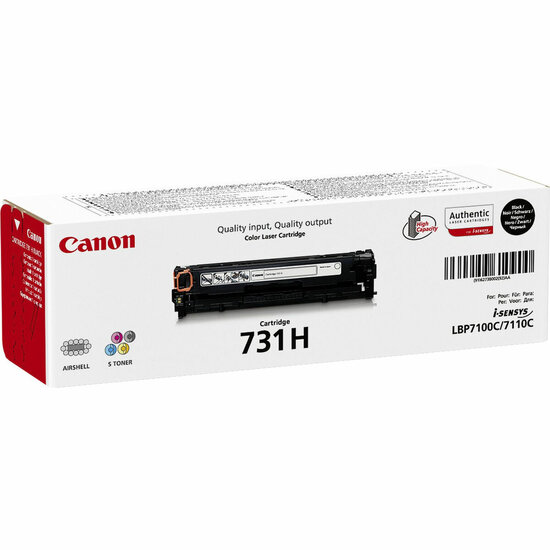 Toner Canon 731H Zwart 1