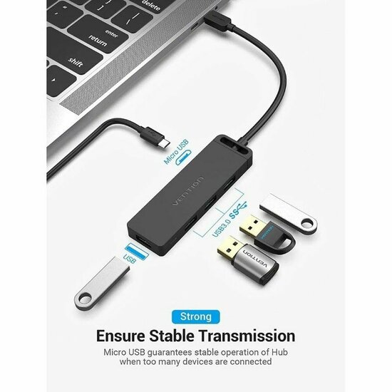 USB-HUB Vention TGKBD 4