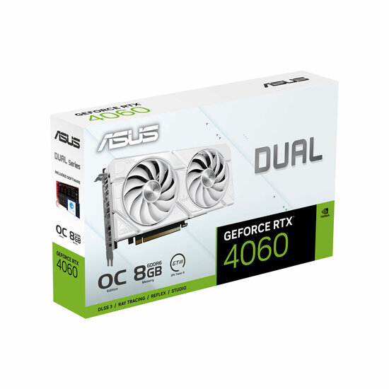 Videokaart Asus 90YV0JCB-M0NA00 Geforce RTX 4060 8 GB GDDR6 7