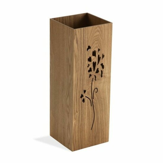 Paraplubakbak Blommor Hout MDF (22 x 48 x 22 cm) 4