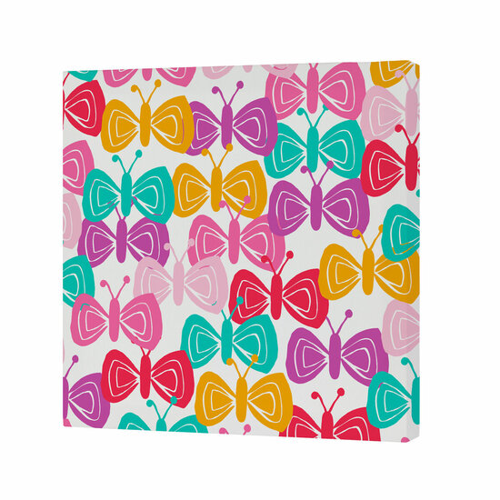 Canvas HappyFriday MOSHI MOSHI Multicolour 28 x 3 x 28 cm 3