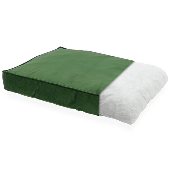 Madison Hondenkussen Velvet 80x55x15 cm groen 2