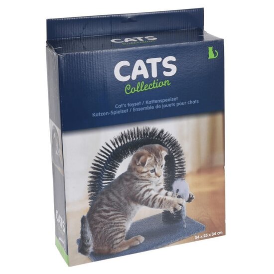 Pets Collection Kattenspeelgoed borstelboog 4