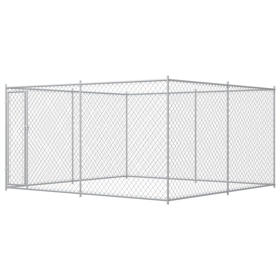 Hondenkennel voor buiten 383x383x185 cm 1