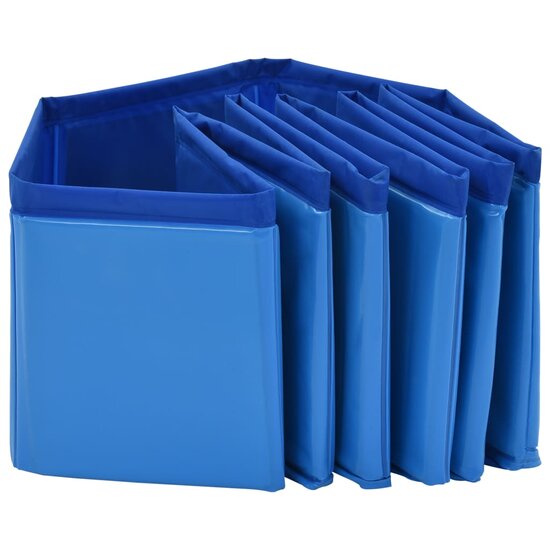 Hondenzwembad inklapbaar 80x20 cm PVC blauw 5