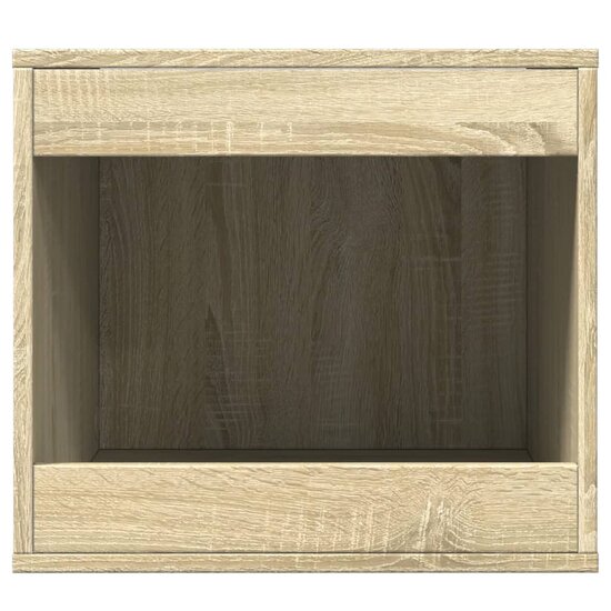 Kattenbakkast 47x59x42 cm bewerkt hout sonoma eikenkleurig 4