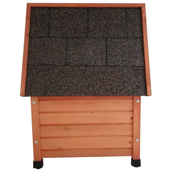 @Pet Kattenhok voor buiten XL 68,5x54x51,5 cm hout bruin 4