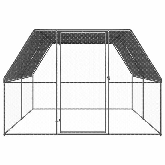 Kippenhok 3x4x2 m gegalvaniseerd staal 2