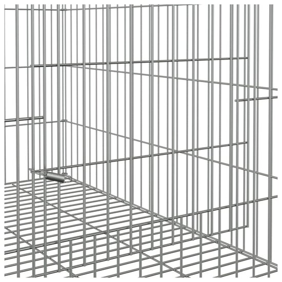 Konijnenkooi 78x54x54 cm gegalvaniseerd ijzer 6