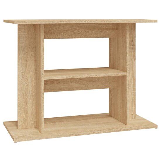 Aquariumstandaard 80x35x60 cm bewerkt hout sonoma eikenkleurig 2