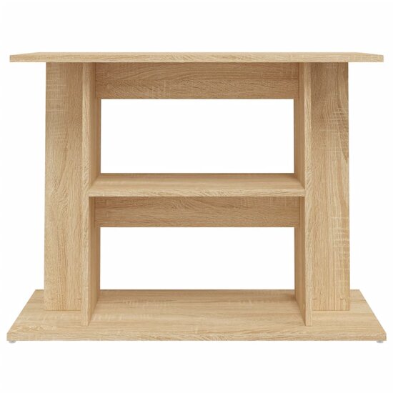 Aquariumstandaard 80x35x60 cm bewerkt hout sonoma eikenkleurig 4