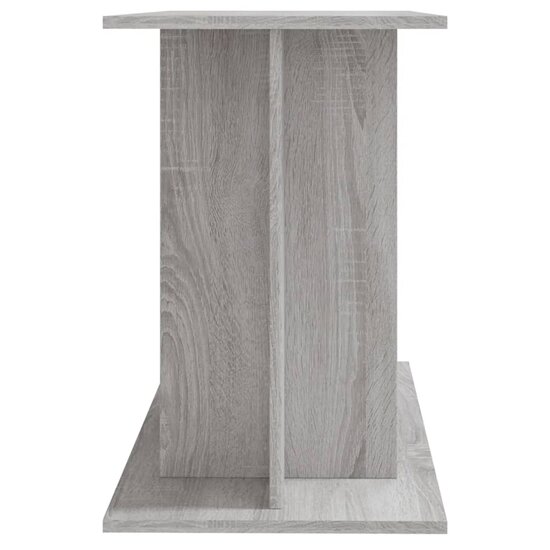 Aquariumstandaard 100x40x60 cm bewerkt hout grijs sonoma 5