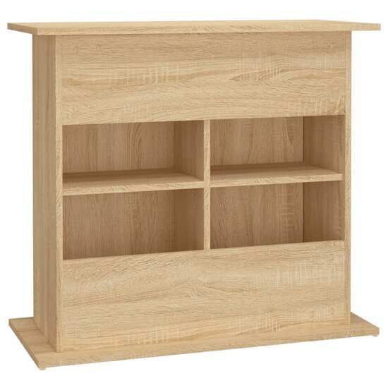 Aquariumstandaard 81x36x73 cm bewerkt hout sonoma eikenkleurig 8