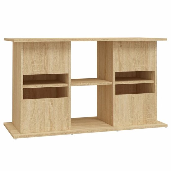 Aquariumstandaard 101x41x58 cm bewerkt hout sonoma eikenkleurig 8