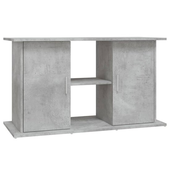 Aquariumstandaard 101x41x58 cm bewerkt hout betongrijs 2