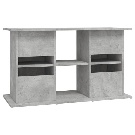 Aquariumstandaard 101x41x58 cm bewerkt hout betongrijs 8