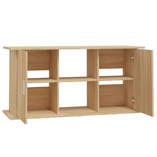 Aquariumstandaard 121x41x58 cm bewerkt hout sonoma eikenkleurig 6