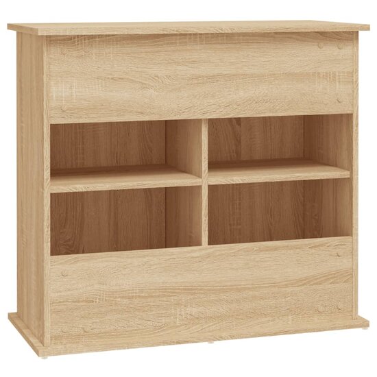 Aquariumstandaard 81x36x73 cm bewerkt hout sonoma eikenkleurig 8