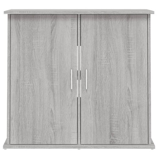 Aquariumstandaard 81x36x73 cm bewerkt hout grijs sonoma eiken 5